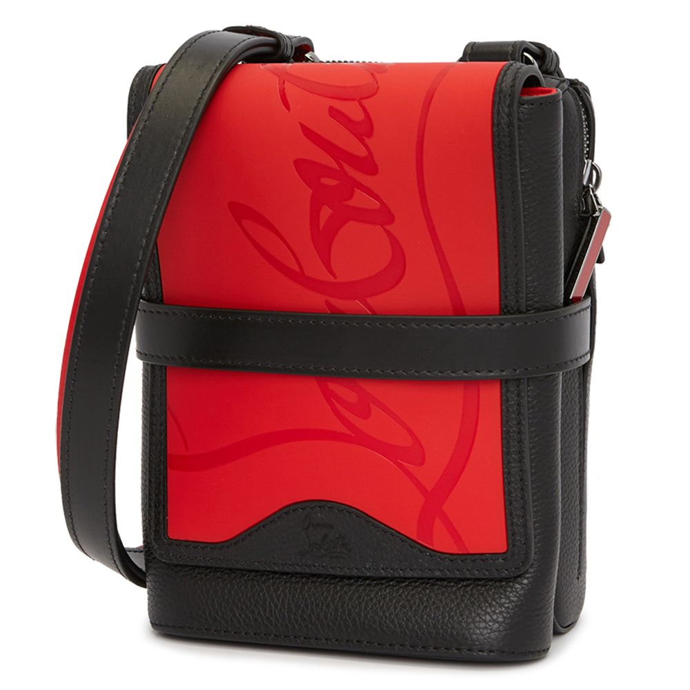 Christian Louboutin Shoulder Bag Benech Reporter Black